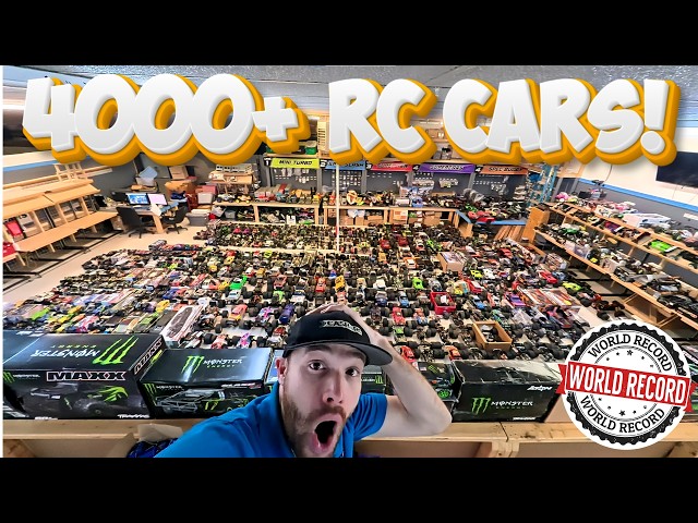 This is the largest RC car horde of all time!