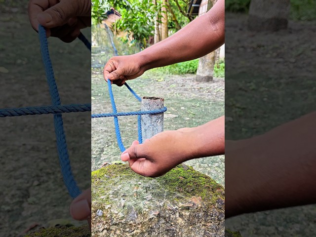 You Need to Know This Rope Trick ✅🙏 #shorts #lifehacks #viral