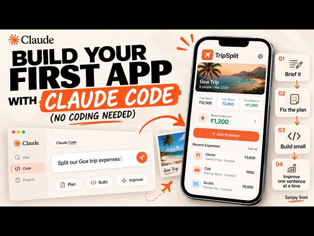 Build Your First App With Claude Code (No Coding Needed)