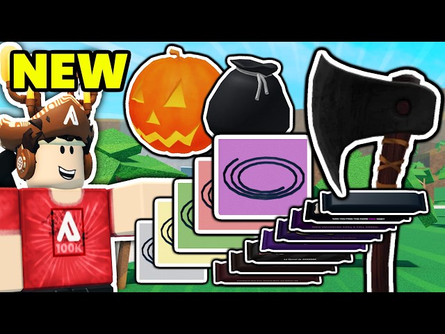 NEW WIRES + HALLOWEEN ITEMS In LUMBER TYCOON 2