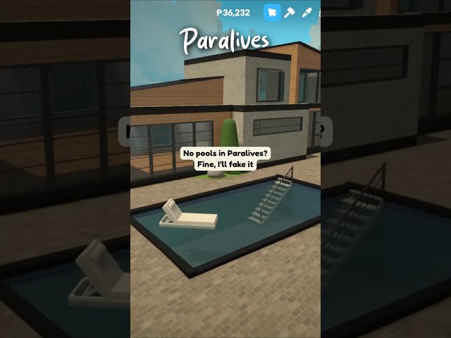 A Paralives "pool" tutorial
