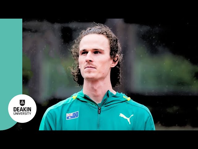 Studying cybersecurity at Deakin while competing at the Olympics with Joel Baden