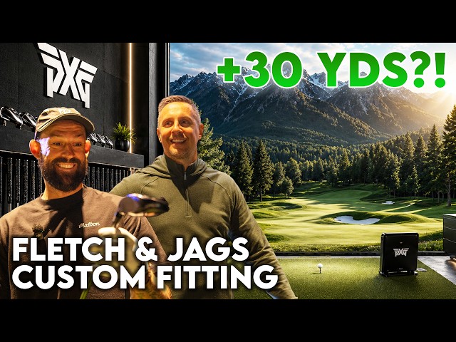 Premier League Footballers Get Custom Fit at PXG | Fletch and Jags Custom Fitting!