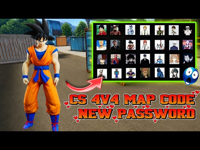 CS 4V4 ANIME MAP 🔥 | RUSKEY PASSWORD 🔑 | BEST ANIME MODE 2026