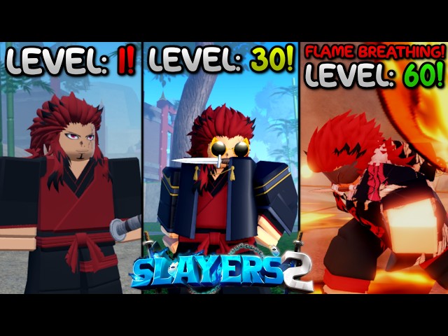 Spending 24 Hours Becoming The Strongest Demon Slayer In Roblox Project Slayers 2!