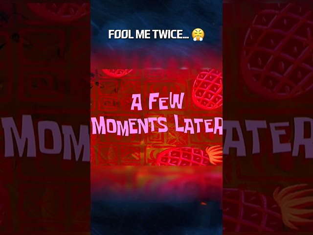 fool me twice… 😤