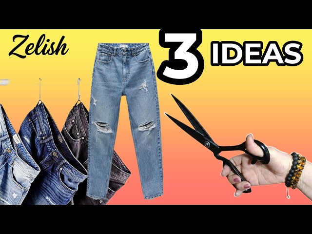 You Won't Believe These 3 Stunning Outfits Were Made From Old Jeans! 👖✂️ DIY Upcycling