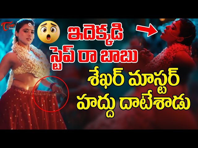Adhi Dha Surprisu Song Controversy..| శేఖర్ మాస్టర్ శృతి మించుతున్నాడా! | Sekhar Master | Robinhood