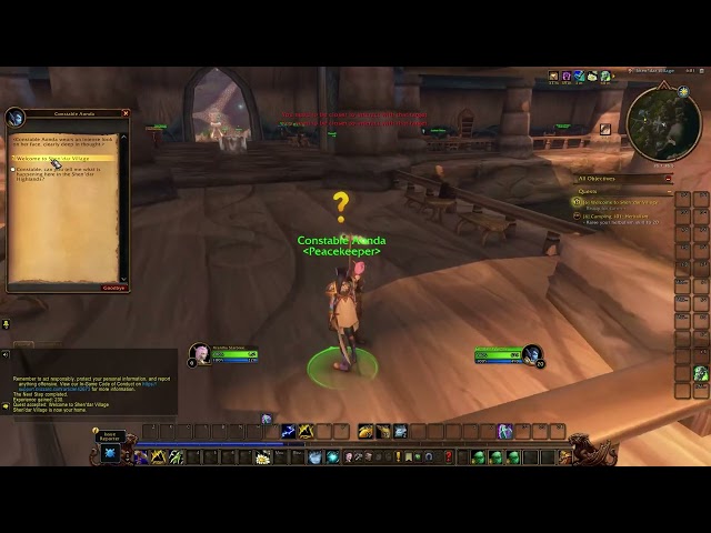 How to unlock more Quests at Shen'dar Village when almost no one wants to give you any quest to do