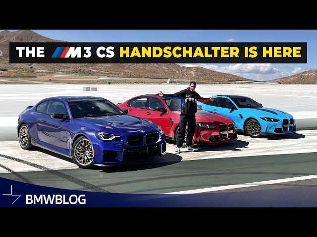 We Rode In the Manual M3 CS — Here's What It's Really Like