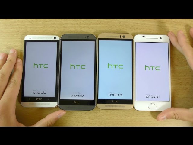HTC One A9 VS M9 VS M8 VS M7 - Which is Fastest?