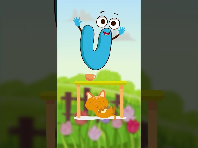 Alphabet Letter U | ABC Phonics Song for Kids