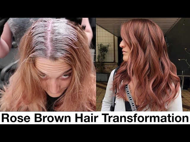 Rose Brown Hair Transformation
