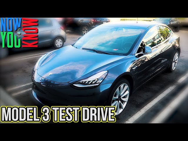Model 3 Test Drive!