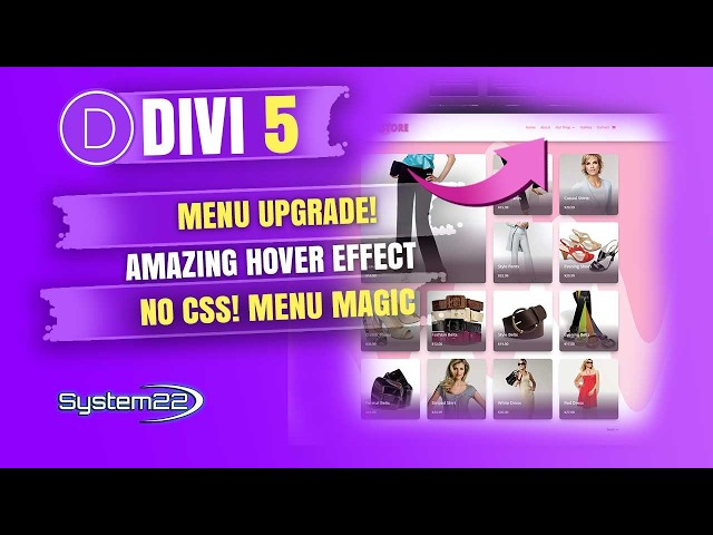 Divi 5 Menu Hover Effect That Looks AMAZING (No CSS Required!)