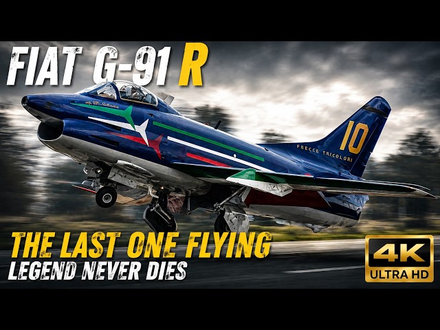 Fiat G-91 , the Only One in Flying Condition