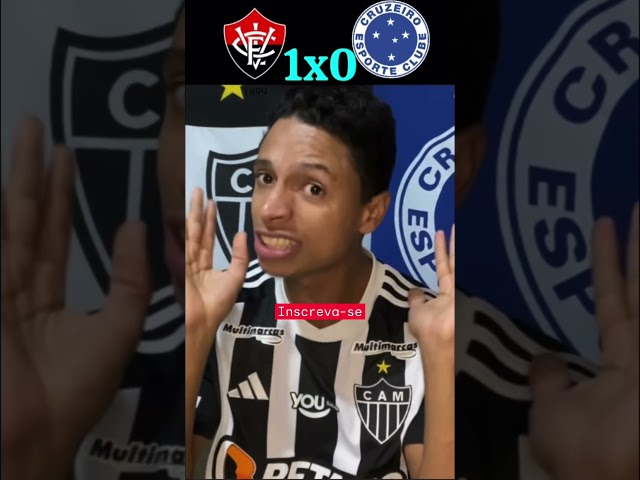 😂Reacting to VITÓRIA's GOAL 1-0 Cruzeiro | #soccer #react #viral #shorts