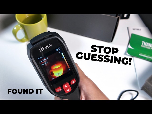 HSFTOOLS HF96V Review - The Best Thermal Camera Under $200?