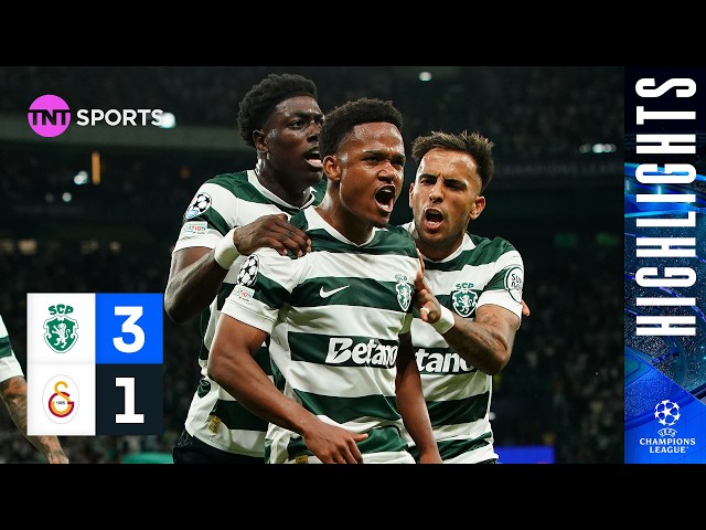 Turkish Delight For Sporting! 😅 | Sporting 3-1 Galatasaray | UEFA Champions League Highlights
