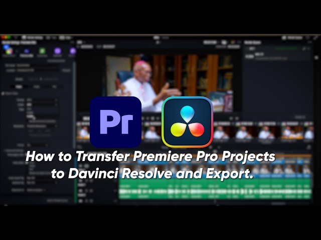 How to Transfer Premiere Pro Projects to Davinci Resolve and Export #davinciresolve #adobepremiere