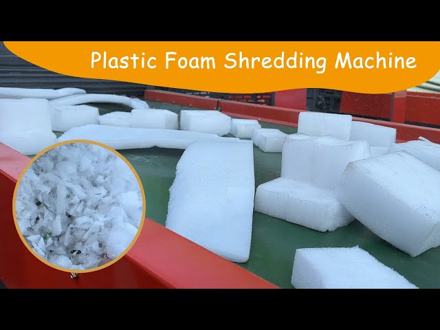 Plastic Foam Shredding Machine | Plastic Foam Cutter
