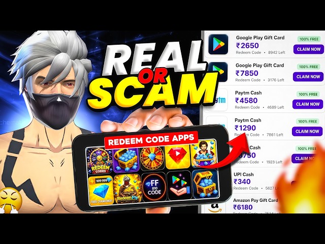 I Tried All Free Redeem Code Apps | How Get Diamonds In Free Fire | Free Fire Diamond Hack