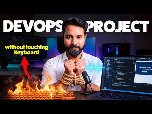 Building End to End DevOps project by Just Speaking (Real Jarvis)