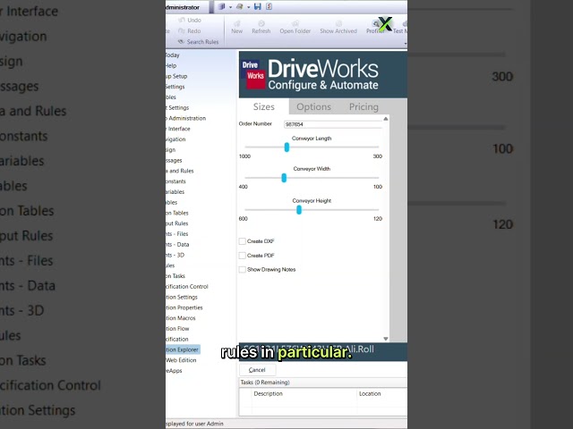 TIPS #9 ON DRIVEWORKS
