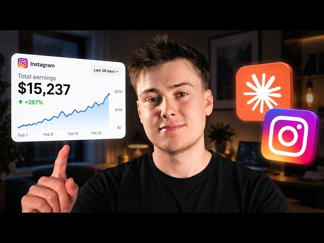 Claude + Instagram = $15,000/month