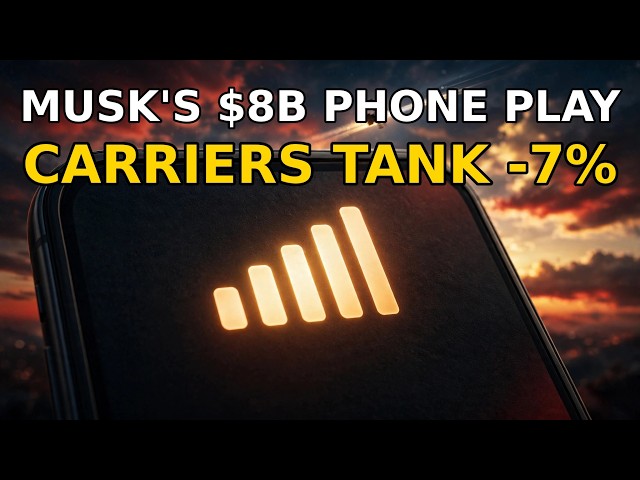 SpaceX Just Paid $8 BILLION to Become a Phone Company