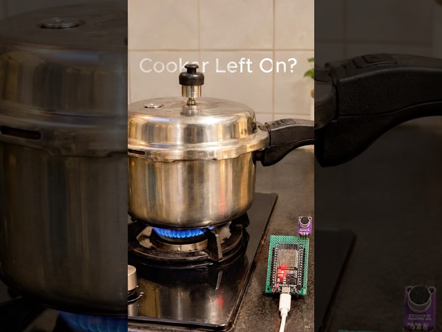 ESP32 Smart Cooker Whistle Counter! #circuitdigestcloud
