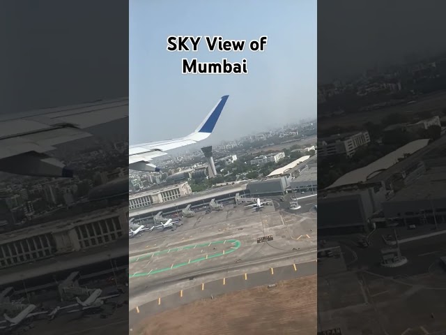 Sky View of Mumbai.Csmt2 To DBG #indigo #mumbai