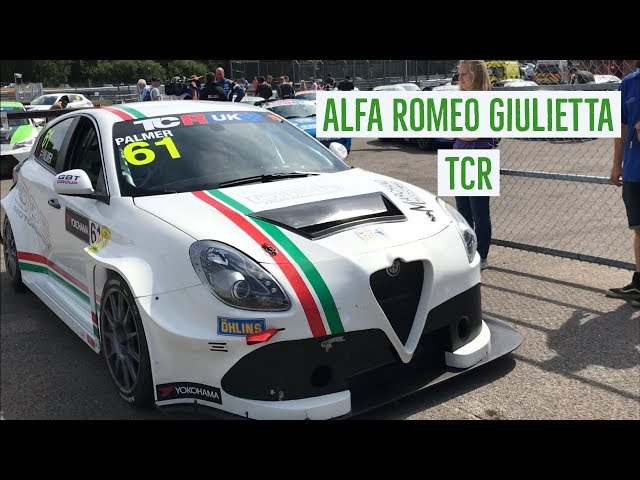Alfa Romeo Giulietta TCR in action