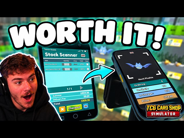 IS THE SCANNER WORTH IT?! | TCG Card Shop Simulator