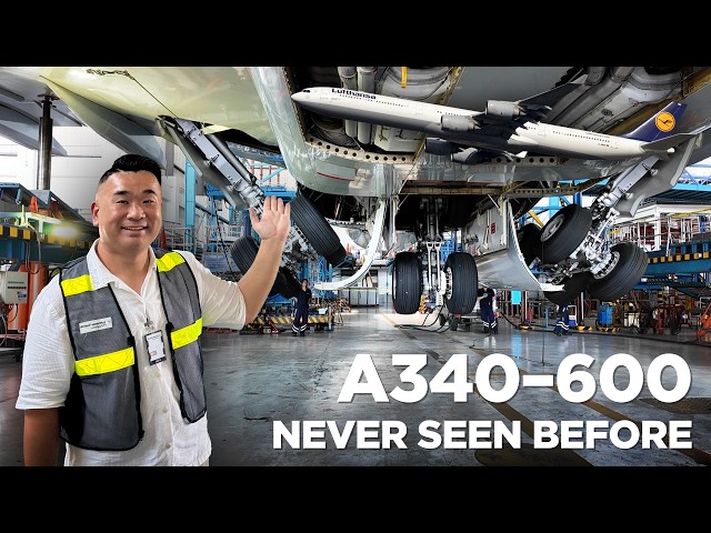 Inside Lufthansa Technik: The Last A340-600 Heavy Maintenance Check