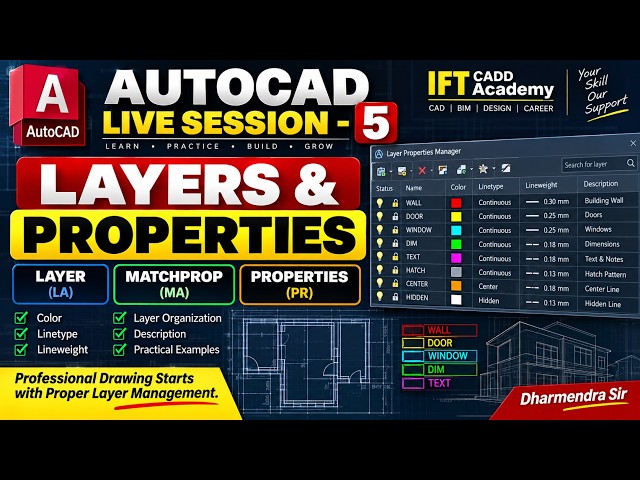 AUTOCAD LIVE SESSION 5