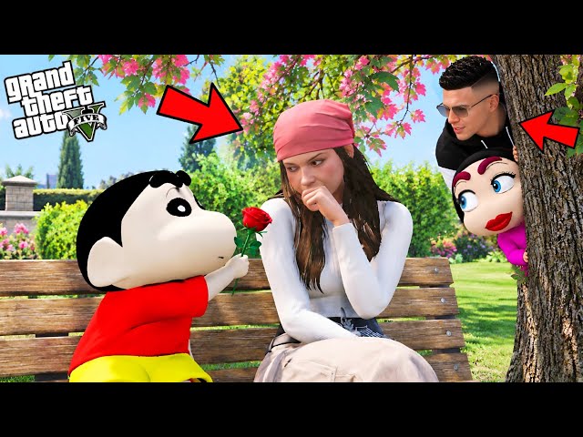 Franklin, Shinchan & Himawari Go To See a Girl For SHINCHAN Marriage In GTA 5 | JSS GAMER