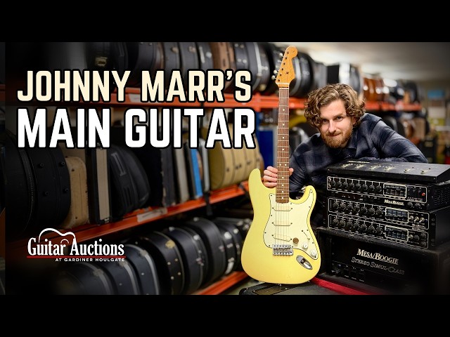 Johnny Marr’s 1988 Fender Stratocaster + Rare National Resonators | December Guitar Auction Preview