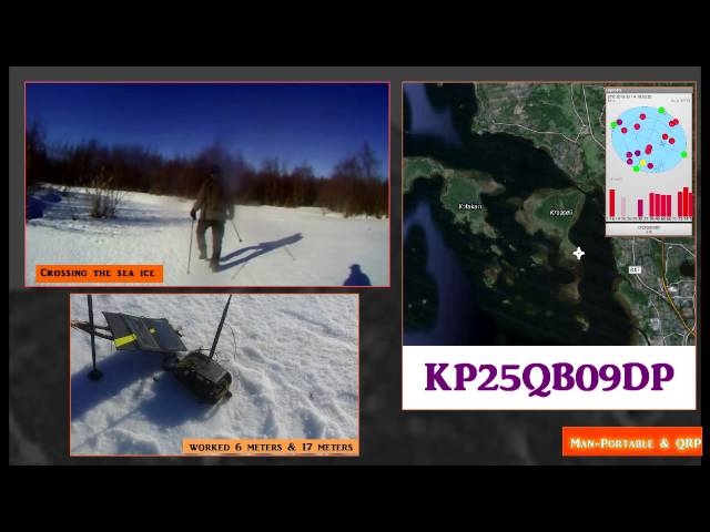 IOTA EU-126 Kraaseli | Across the sea ice