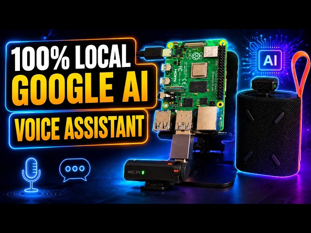 Raspberry Pi AI Assistant That Works 100% Offline — Google AI Tutorial for Beginners