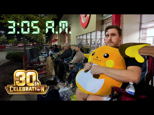 I Stayed Up All Night to Get 30th Celebration: Pokémon Cards