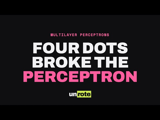 Multilayer Perceptrons (MLPs), Explained From Zero