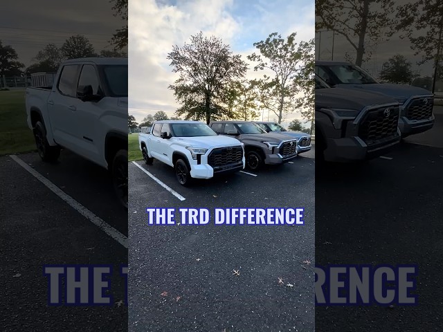 2026 Toyota Tundra TRD Off Road Package: The Trim Difference