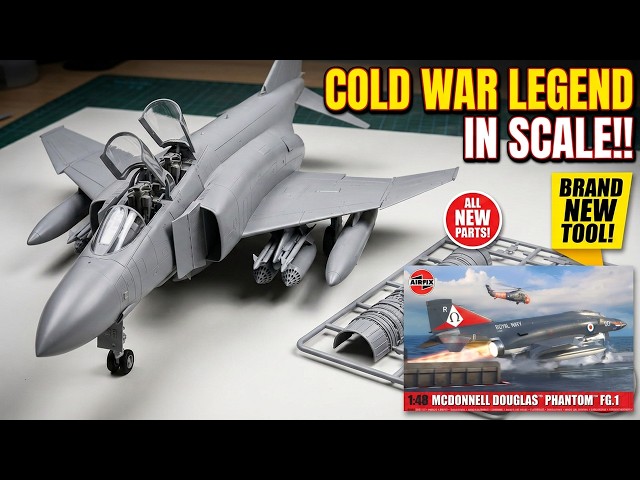 Airfix Phantom FG.1 - BRAND NEW TOOL!! 1/48  Review