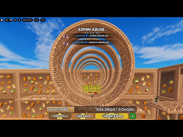 SECRET ADMIN ABUSE +1 Speed Keyboard Escape Roblox
