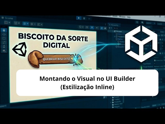 Unity - Learn UI Toolkit by building a Fortune Cookie game - 02 Building our UI