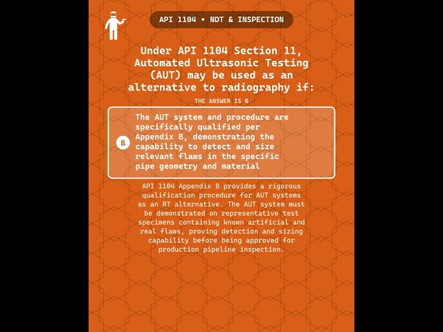 API 1104 Certification Practice Quiz — Pocket Welder Helper
