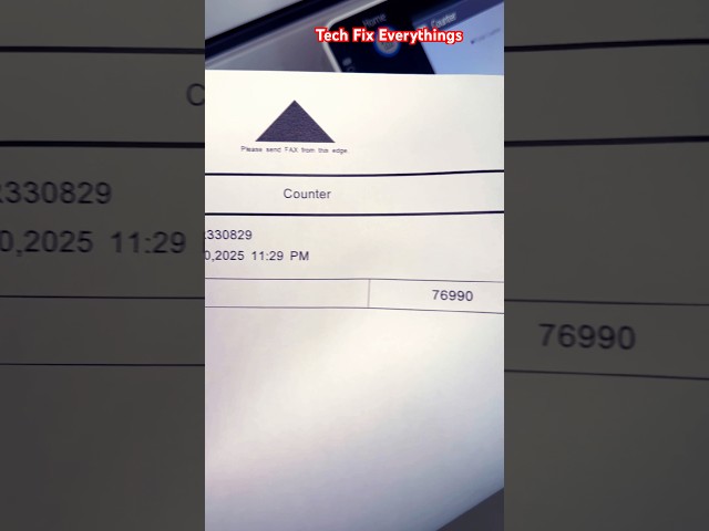 How to Print and Check the Counter on a Ricoh Photocopier
