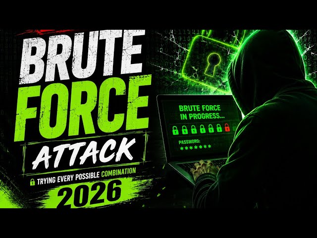 Black Hat Hacker Style Brute Force Attack 😈 2026 #bugbounty 