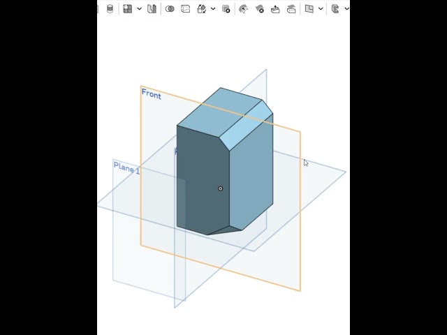 Onshape Plane Tool in 50 Seconds ✈️ (Create a New Plane Fast!)